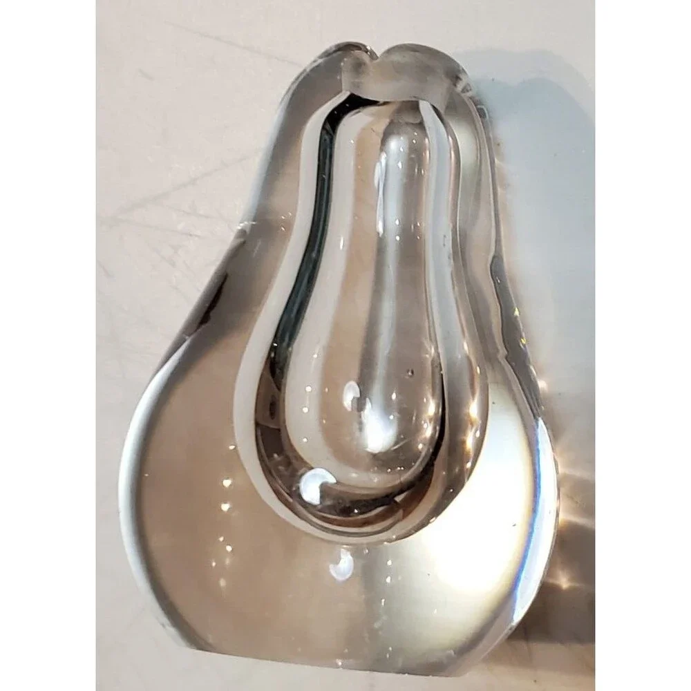 Kosta Boda Decanter Stopper Pear Shaped Crystal Top 44 -1856 signed